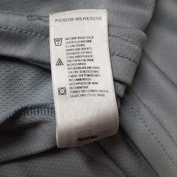 Moving Comfort Womans Athletic Top Large Short Sleeve Grey Pullover Lightweight - Picture 6 of 9